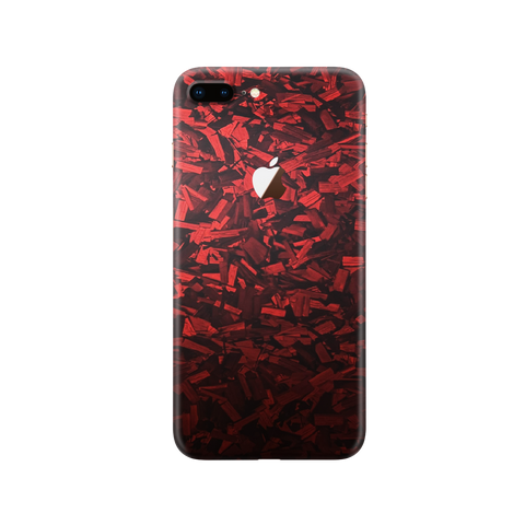 Red Forged Skin for iPhone 7 Plus