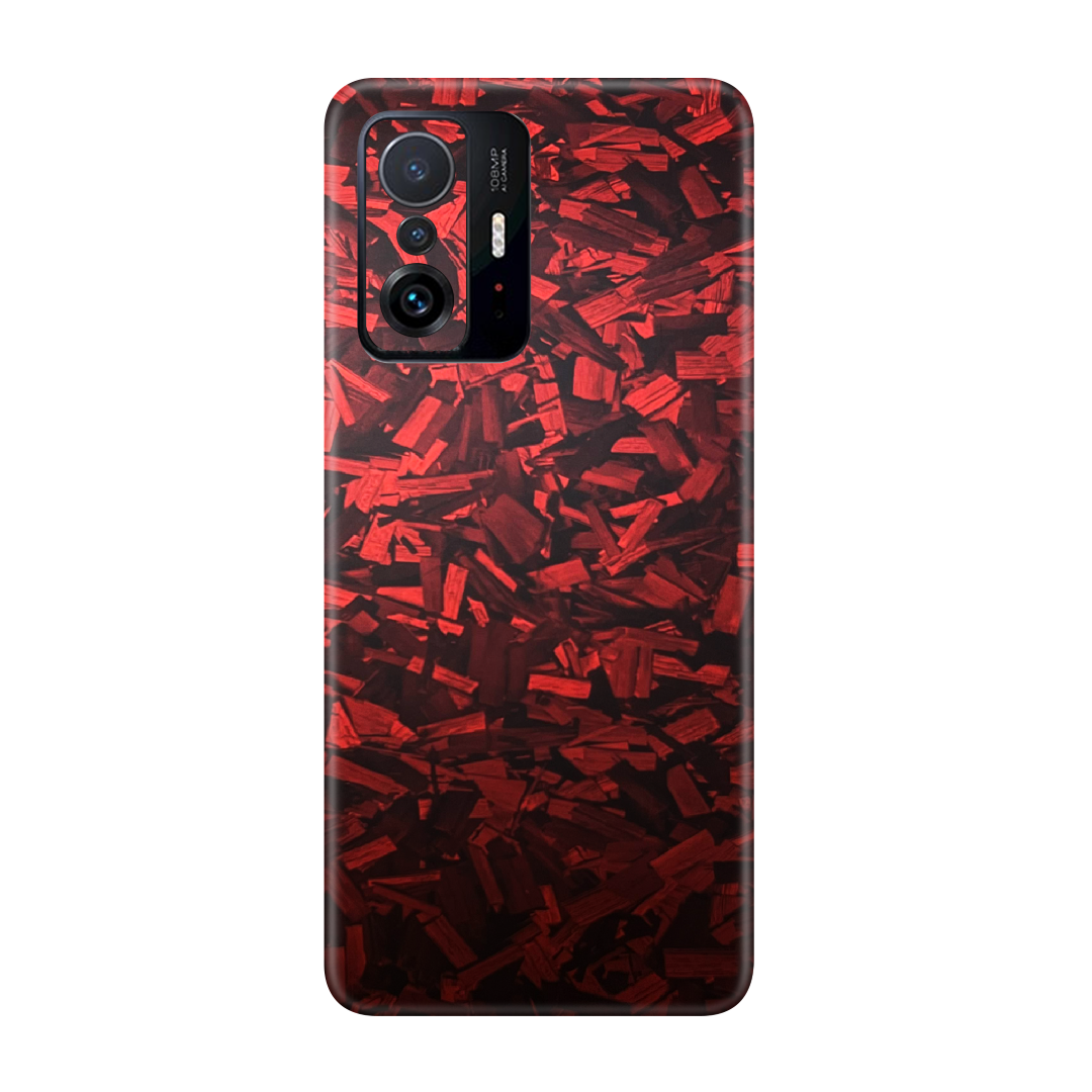 Forged Red Skin For MI 11T Pro