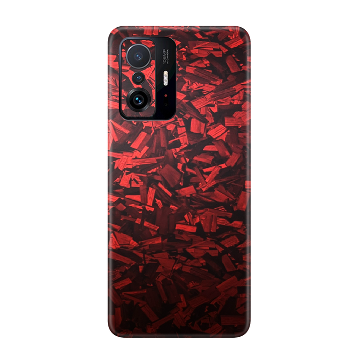 Forged Red Skin For MI 11T Pro