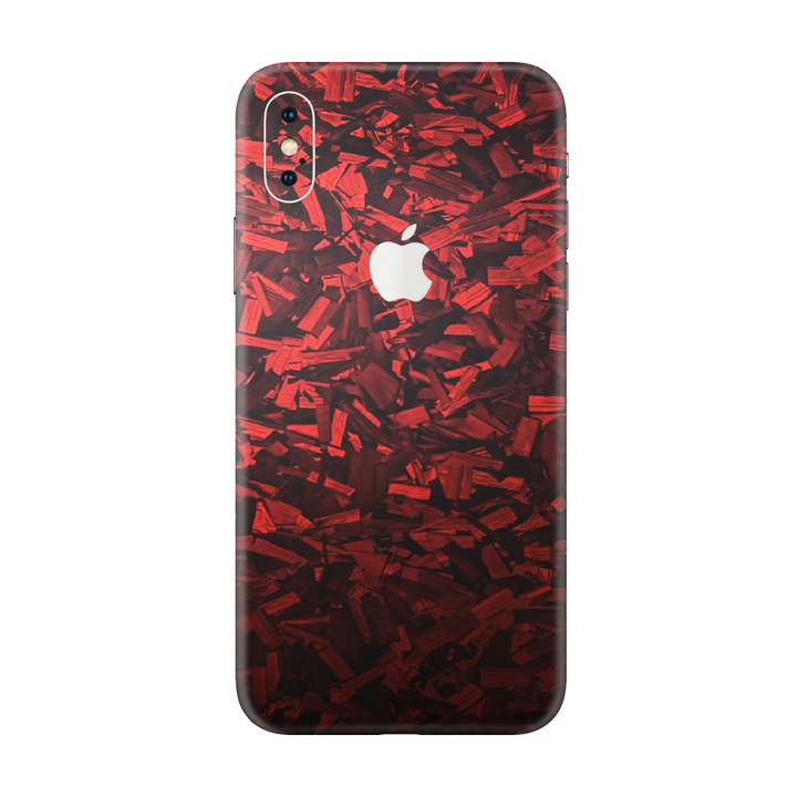 Red Forged Skin for iPhone X