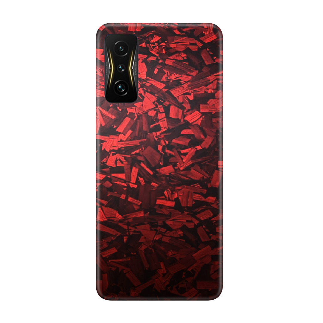 Forged Red Skin For Poco 4 GT
