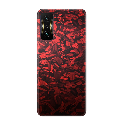 Forged Red Skin For Poco 4 GT
