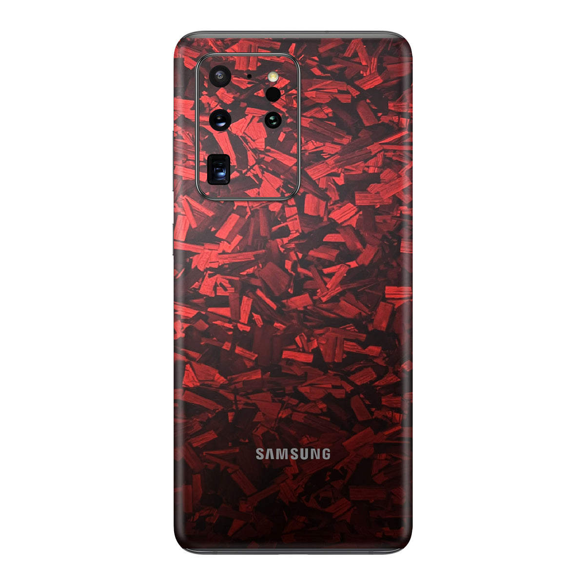 Red Forged Skin for Samsung S20 Ultra