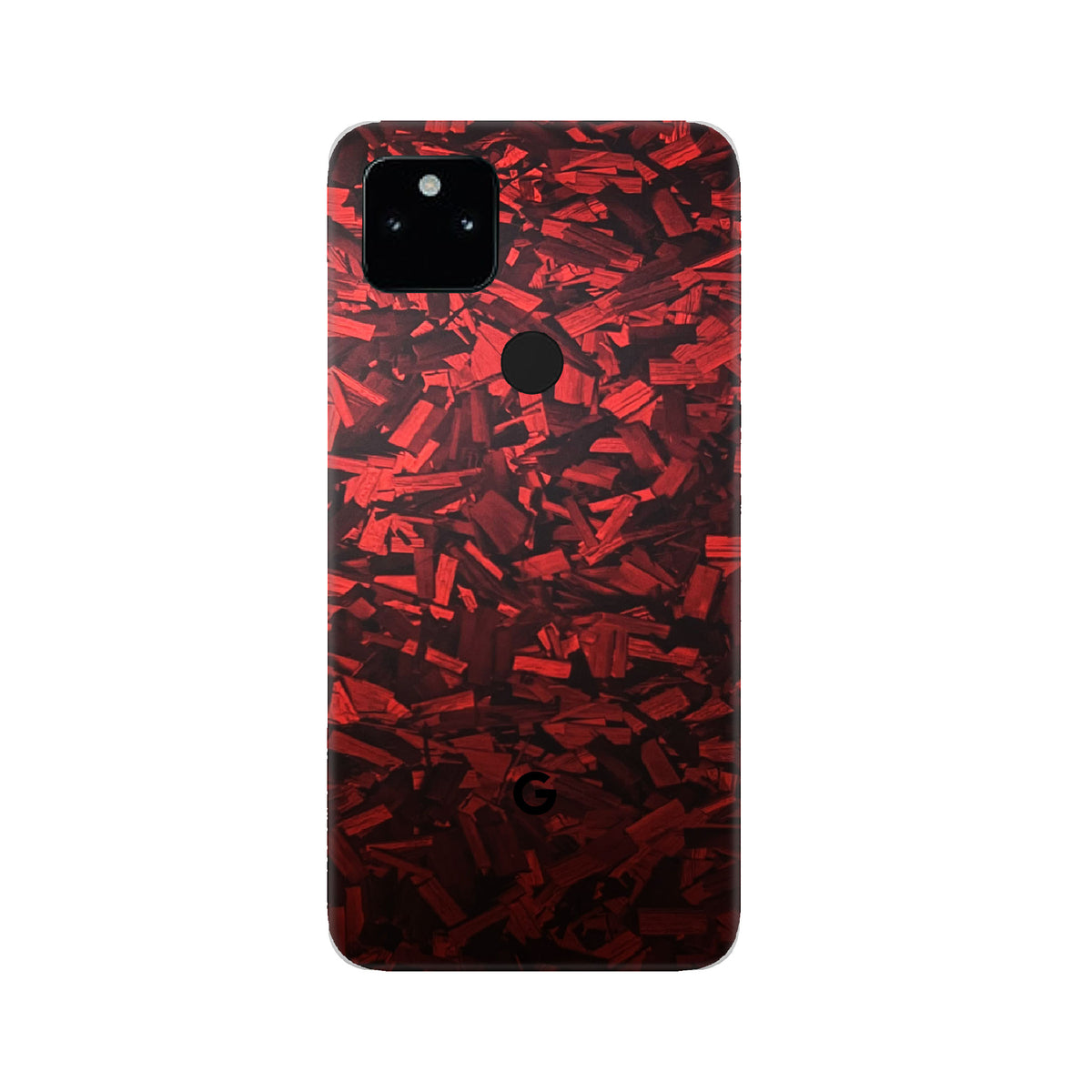 Red Forged Skin for Google Pixel 5A