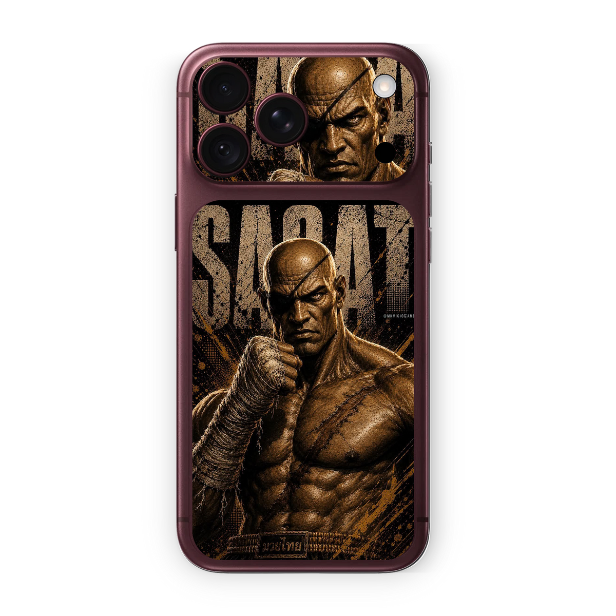 Sagat Tiger Warrior Edition Phone Skin – Street Fighter Design