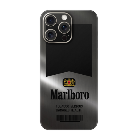 SIlver & Black Marlboro Skin