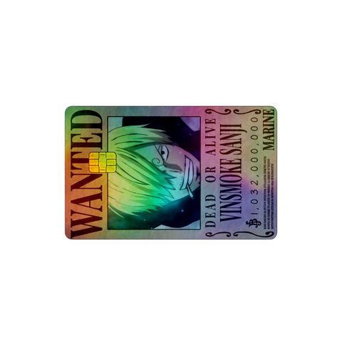 Vinsmoke Sanji Holographic Card Skin