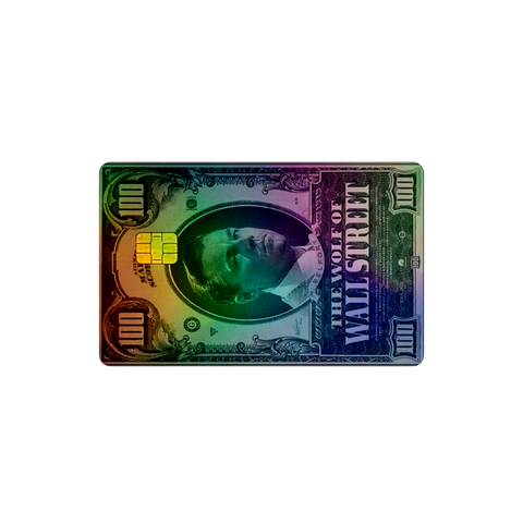 Wall Street Holographic Card Skin