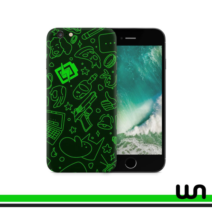 Play The Beat Doodle Skin for iPhone iPhone 6 plus