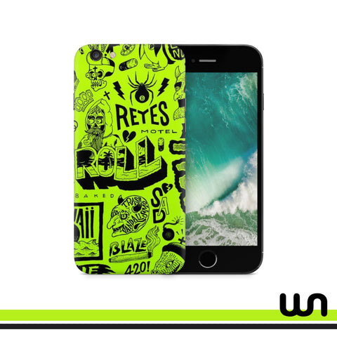 Reyes Motal Doodle Skin for iPhone iPhone 6 plus