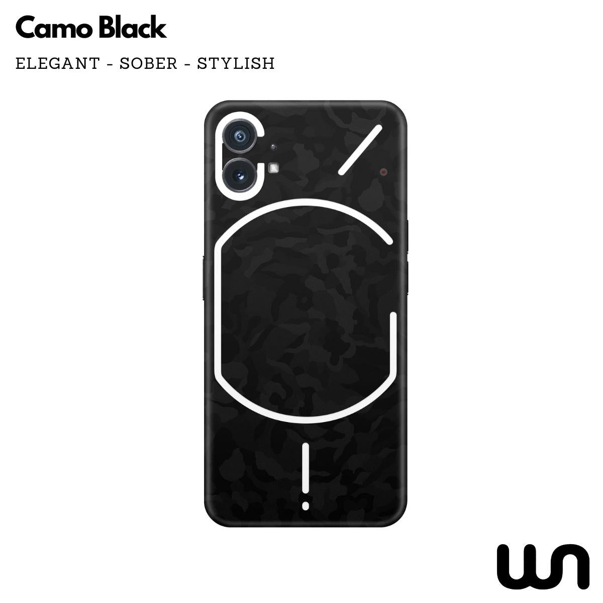 Camo Black Skin for Nothing Phone 1