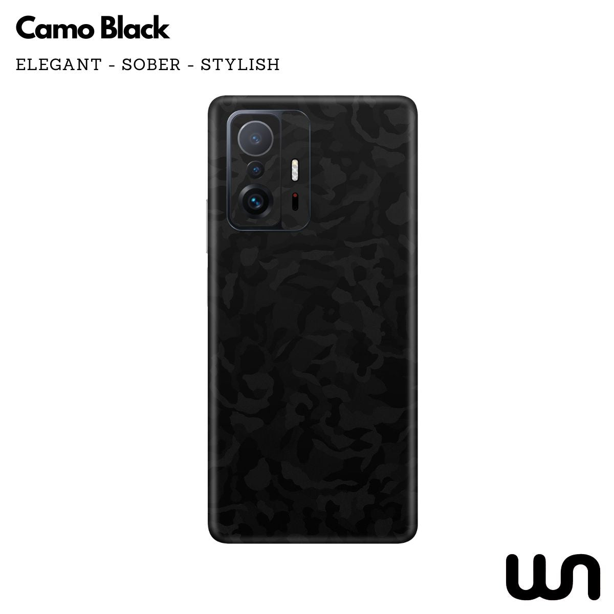 Camo Black Skin for Xiaomi MI 11t Pro