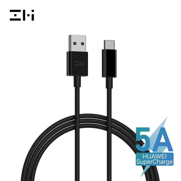 ZMI USB-A TO USB-C High End Data Cable For Huawei SuperCharge and 5A High Current USB-C Cable
