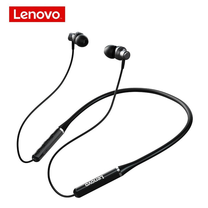 Lenovo QE03 V5.0 Wireless Neckband Bluetooth Earphones Sports Stereo Earbuds Magnetic in-ear Earphon