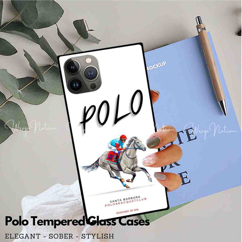 New Polo Glass Case For iPhone