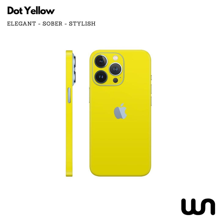 Dot Yellow Skin for iPhone 13 Pro