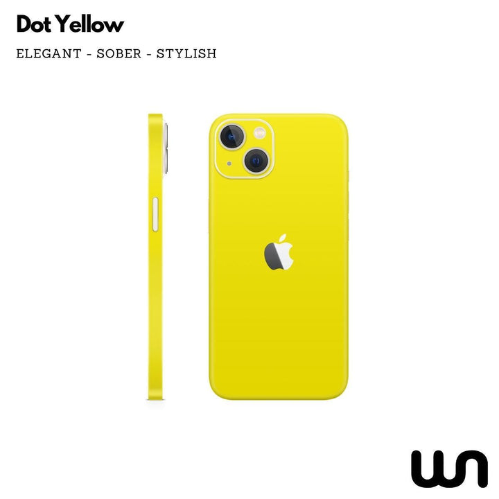Dot Yellow Skin for iPhone 13 Mini