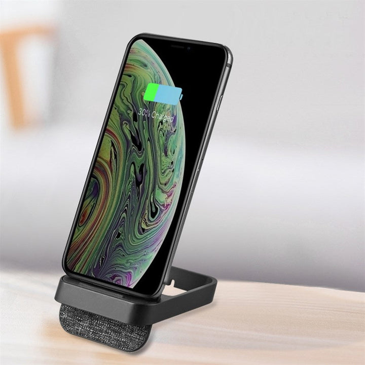 K8 10W VERTICAL WIRELESS CHARGING CHARGER FOR IPHONE AND SAMSUNG