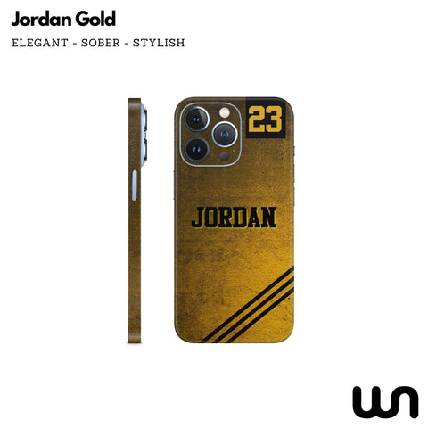 Jordan Gold Skin for iPhone 13 Pro