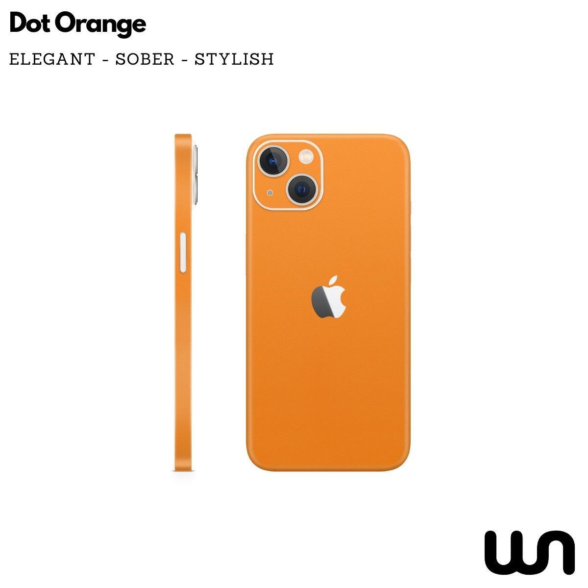 Dot Orange Skin for iPhone 13