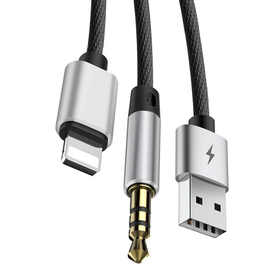Baseus L34 8 Pin to 3.5mm USB Audio Cord