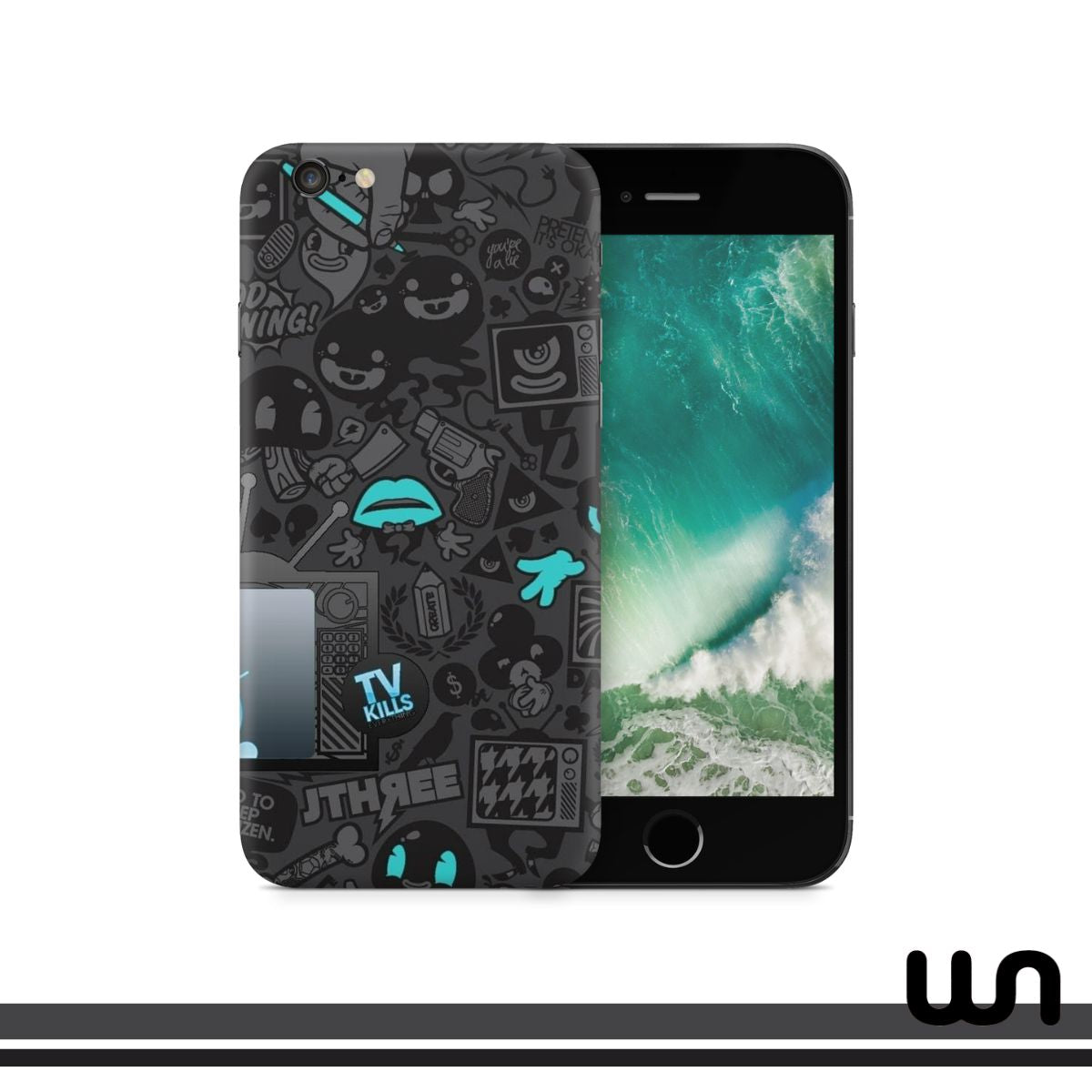 Humanity Soul Doodle Skin for iPhone 6
