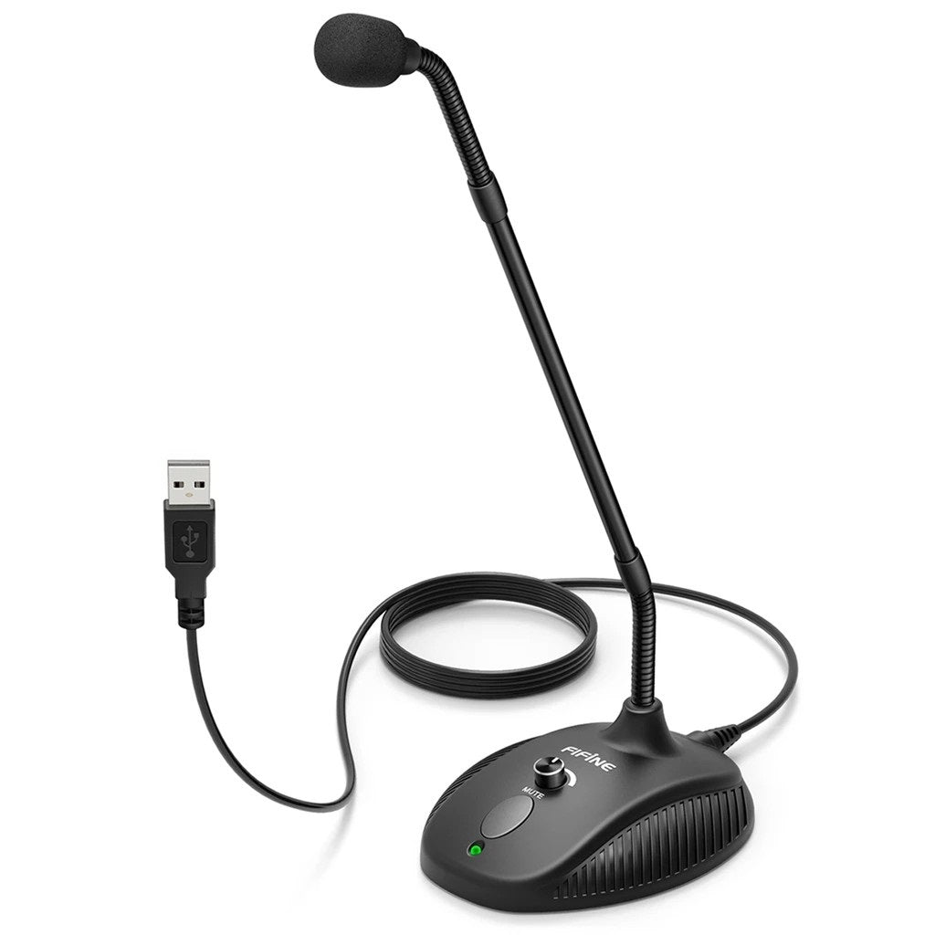 FIFINE GOOSENECK USB MICROPHONE