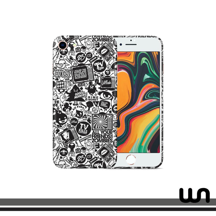 TV Kills Doodle Skin for iPhone 7