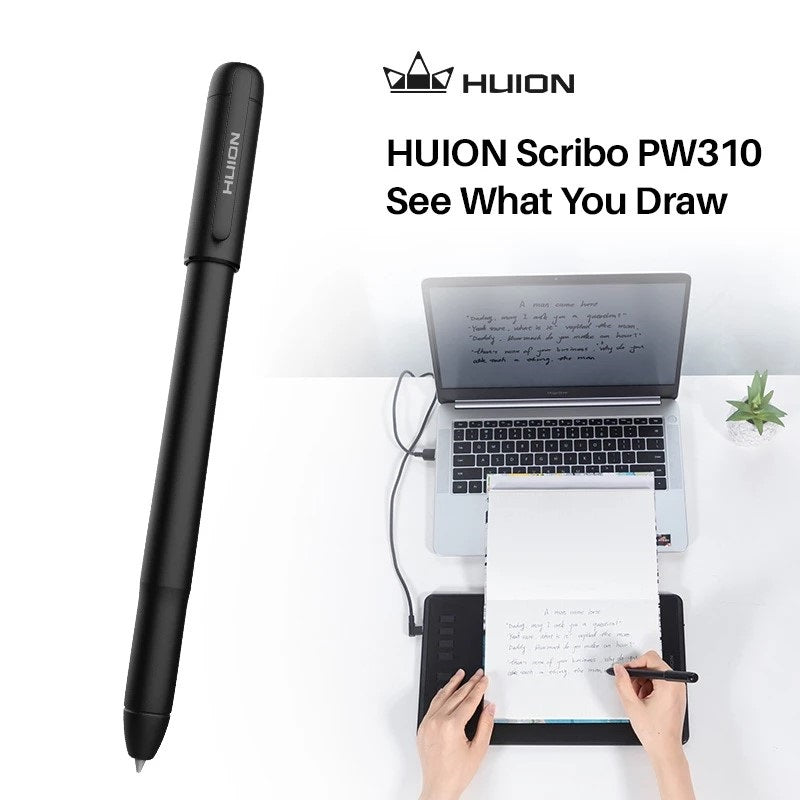 HUION Scribo PW310 Digital Neutral Battery-free Pen 8192 Levels