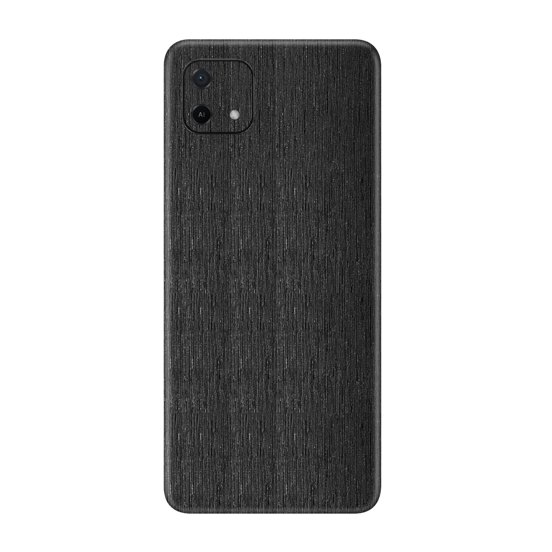 Brushed Black Skin for Oppo A16k