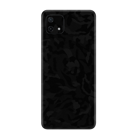 Camo Black Skin for Oppo A16k