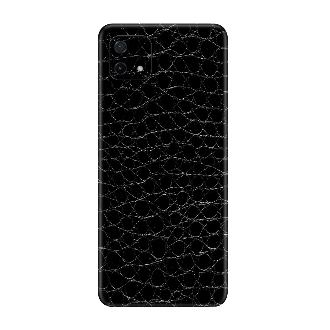 Crocodile Black Skin for Oppo A16k