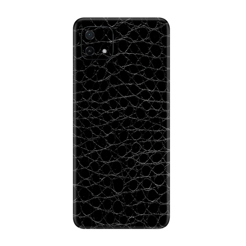 Crocodile Black Skin for Oppo A16k