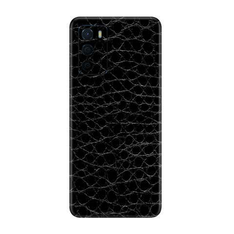 Crocodile Black Skin for Oppo A16