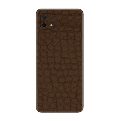 Crocodile brown Skin for Oppo A16k