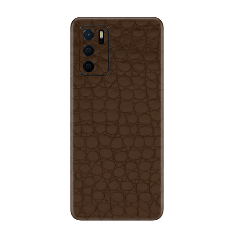 Crocodile brown Skin for Oppo A16