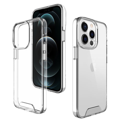 Space Transparent Crystal Clear Case For iPhone