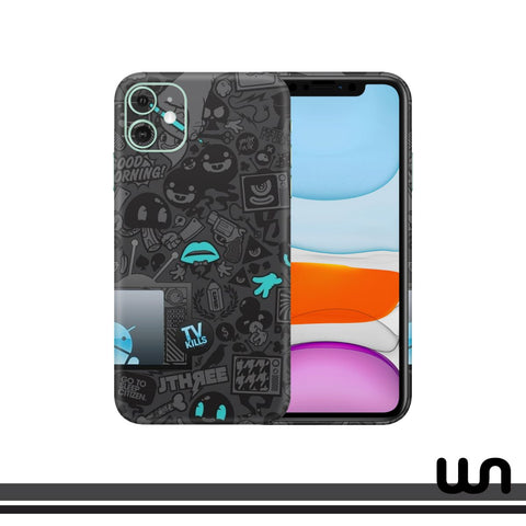 Humanity Soul Doodle Skin for iPhone iPhone 11