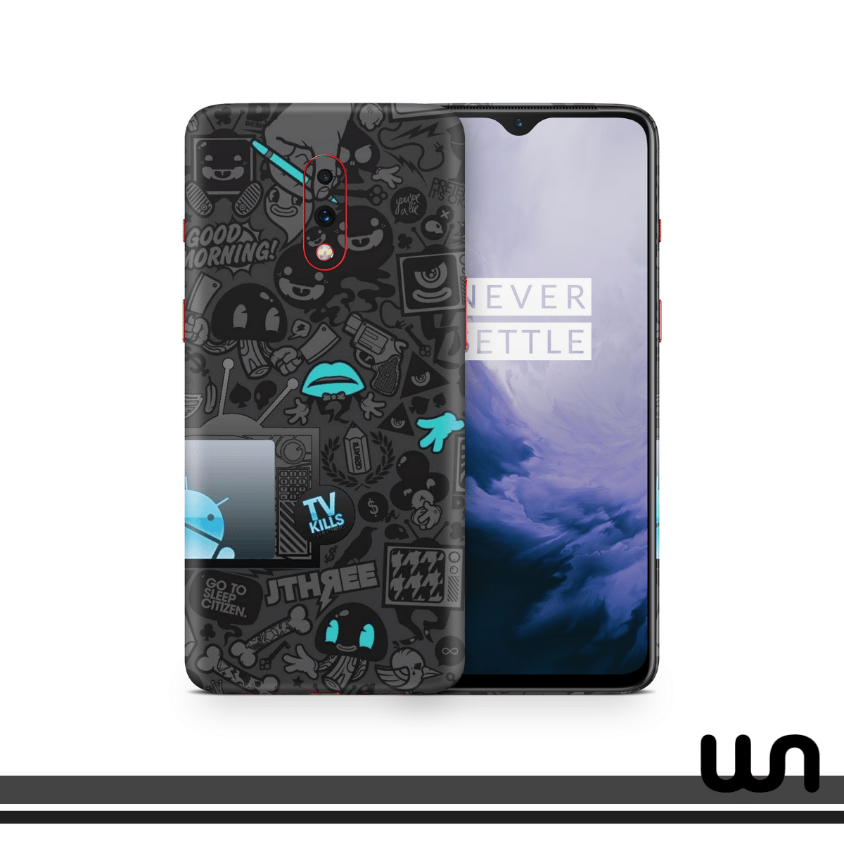 Humanity Soul Doodle Skin for One Plus 7