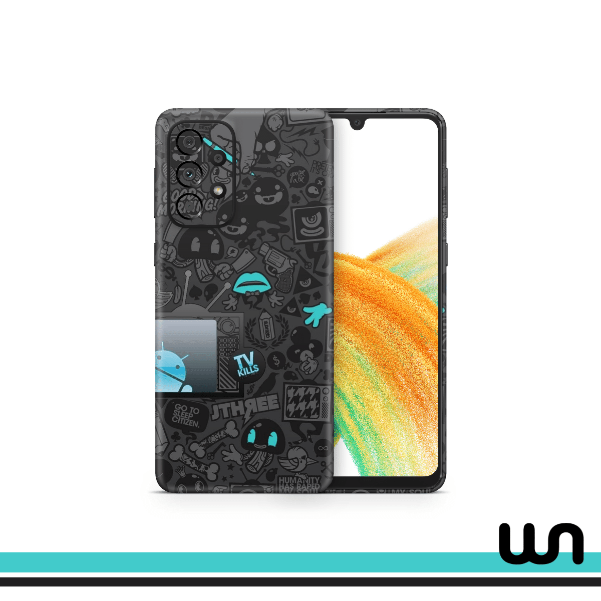 Humanity Soul Doodle Skin for Samsung A73