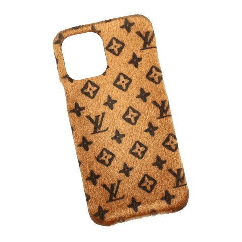 LV Premium Fur Case For iPhone