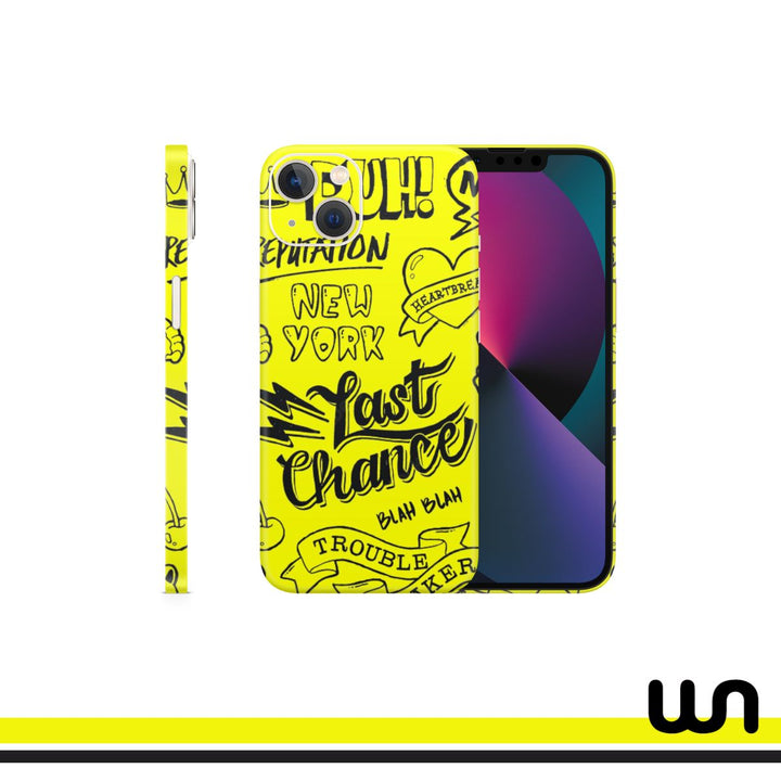Last Chance Doodle Skin for iPhone 13