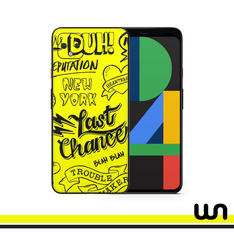 Last Chance Doodle Skin for Google Pixel 4xl