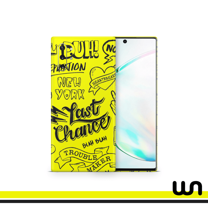 Last Chance Doodle Skin for Samsung Note 10