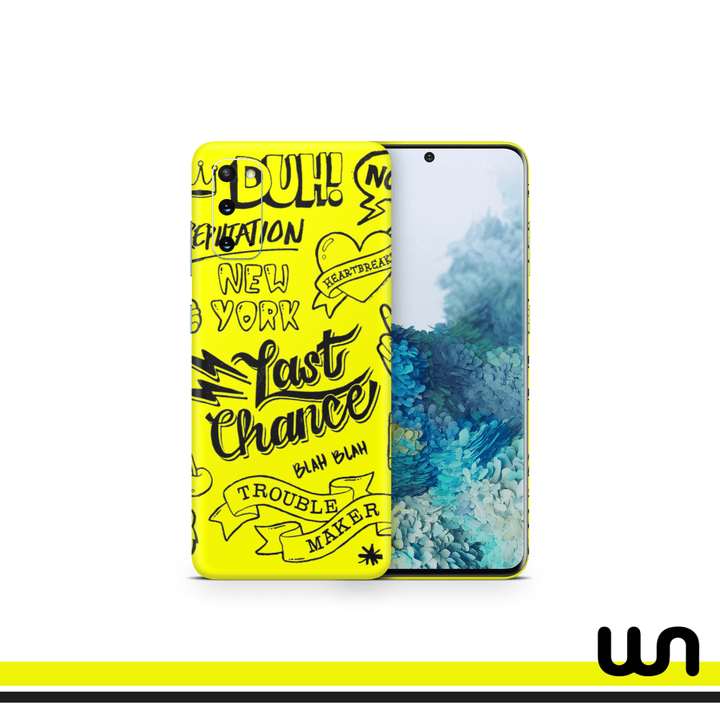 Last Chance Doodle Skin for Samsung S20