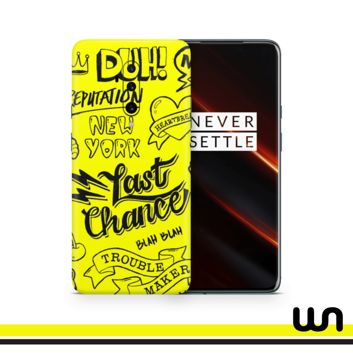 Last Chance Doodle Skin for One Plus 7t Pro