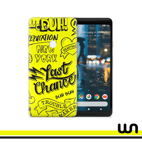 Last Chance Doodle Skin for Google Pixel 2xl