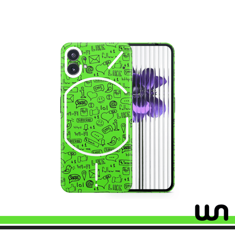 Neon Doodle Skin for Nothing Phone 1