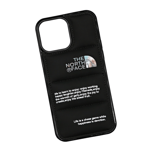 North Face Black Case For iPhone – WrapNation - Main Image