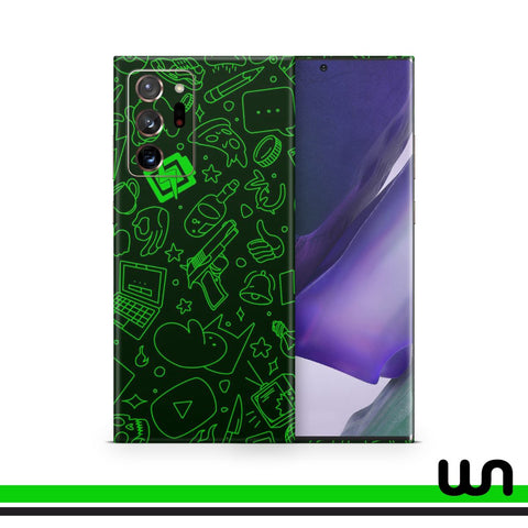 Play The Beat Doodle Skin for Samsung Note 20 Ultra